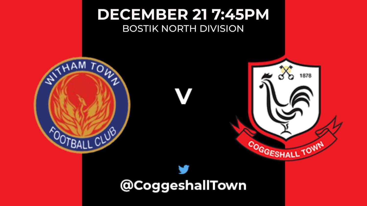 Match Preview – Witham Town