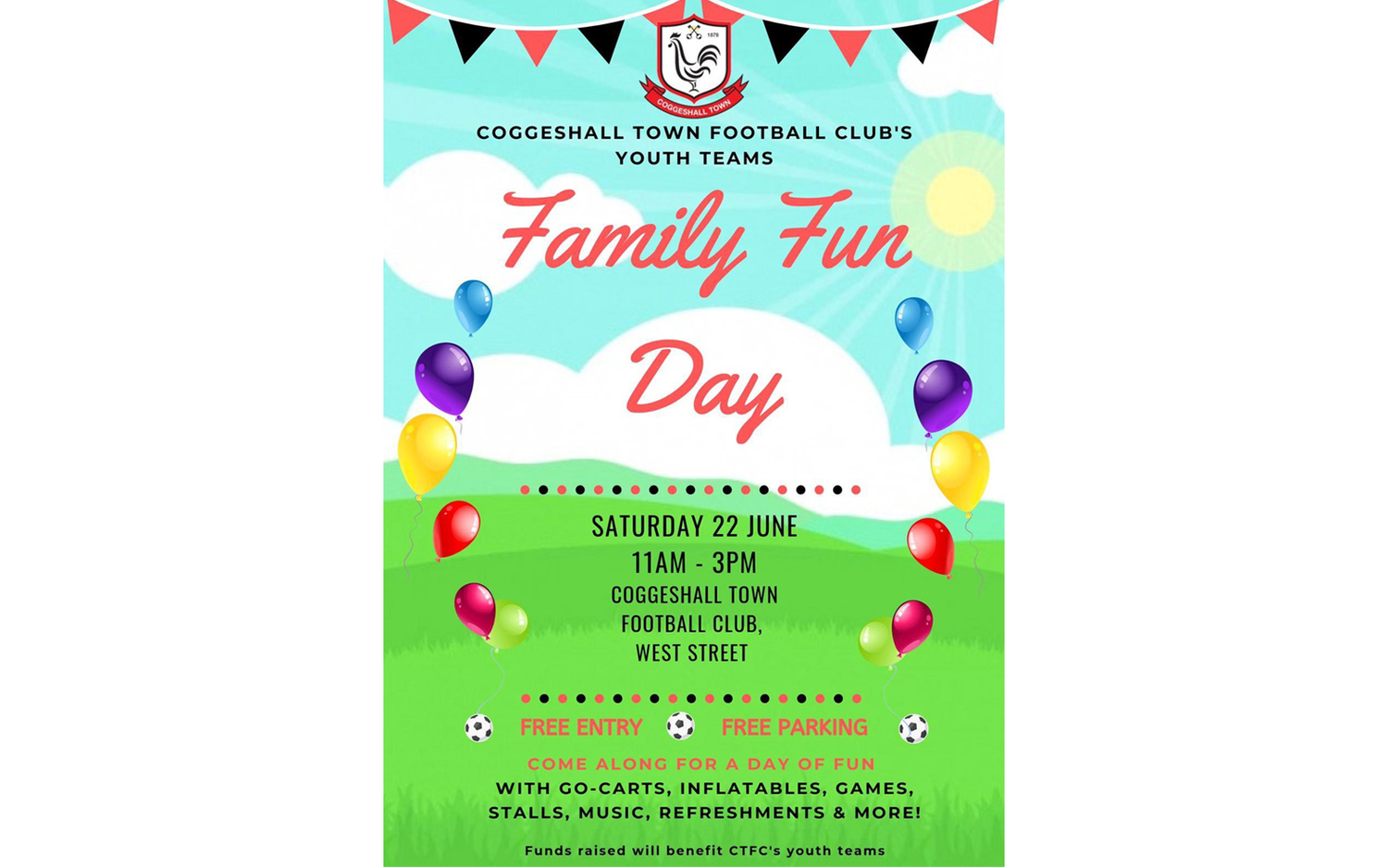 Family Fun Day – 22 June 3pm